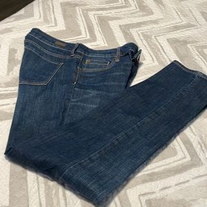 KUT Catherine Boyfriend Dark Wash Jeans 10